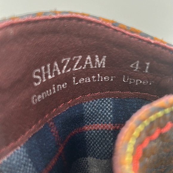 L’Artiste Shazzam Luxurious Green/Brown Leather Ankle Boots Shoes **Sz 41/9.5** - Picture 10 of 10